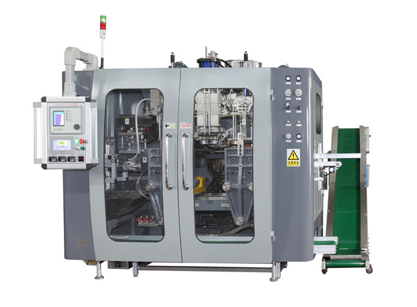 Automatic Blow Molding Machine - Single-layer Single-color extrusion with view-stripe